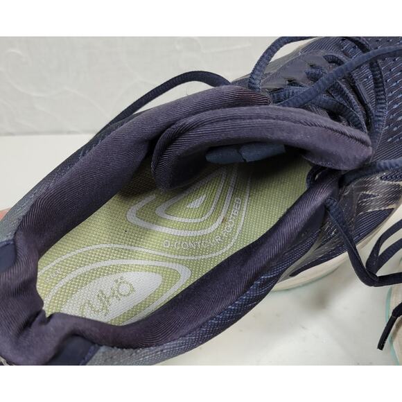 Ryka Devotion Plus 2 Womens Sneakers 11 Blue Lace Up Athletic Running Walking - Picture 8 of 13
